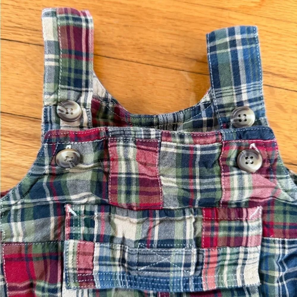 GAP vibrant plaid